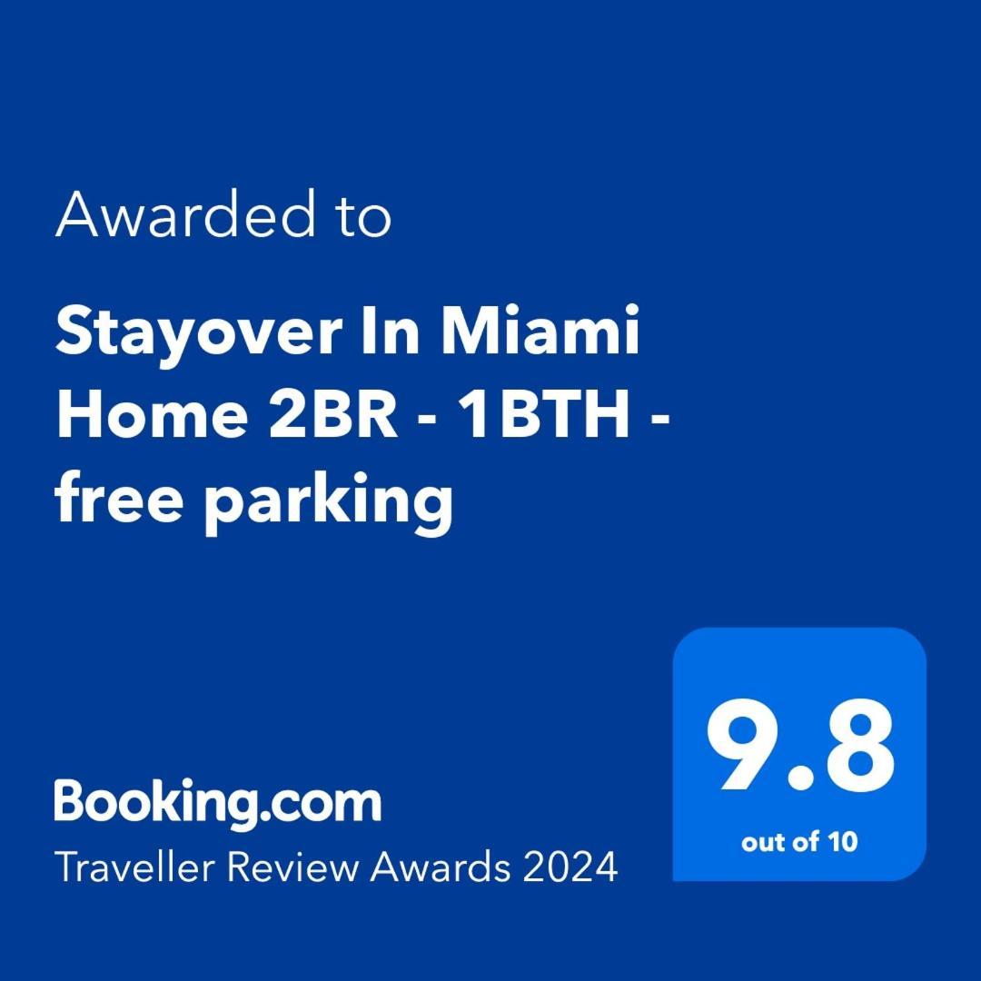 Stayover In Miami Home 2Br - 1Bth - Free Parking Zewnętrze zdjęcie